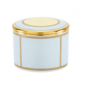 Ginori Diva Celeste Small Box w/ Cover - 3.25"